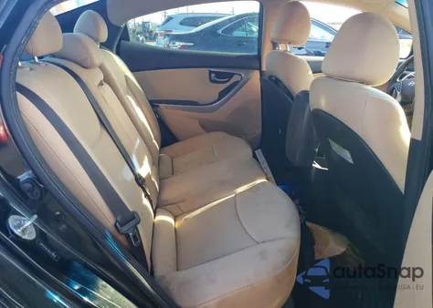 2013 Hyundai Elantra Gls из США, поврежденный, VIN 5NPDH4AE4DH375605